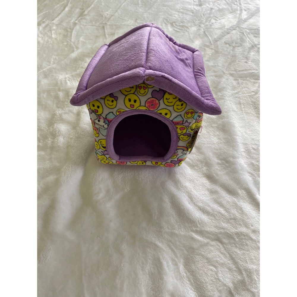Justice Emoji Pet House Small Purple Unicorn Donut Rainbow Kawaii Y2K Style